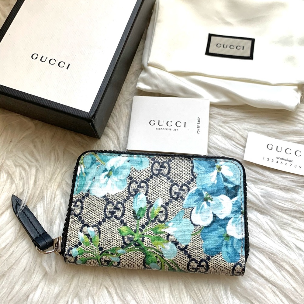 Gucci Bloom Card Case Wallet